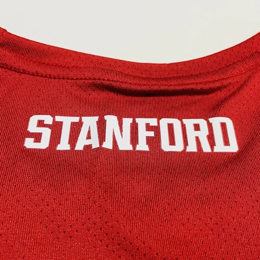 Nike Stanford University Cardinal Pac 12 NEW Running Team Jersey Shirt Medium